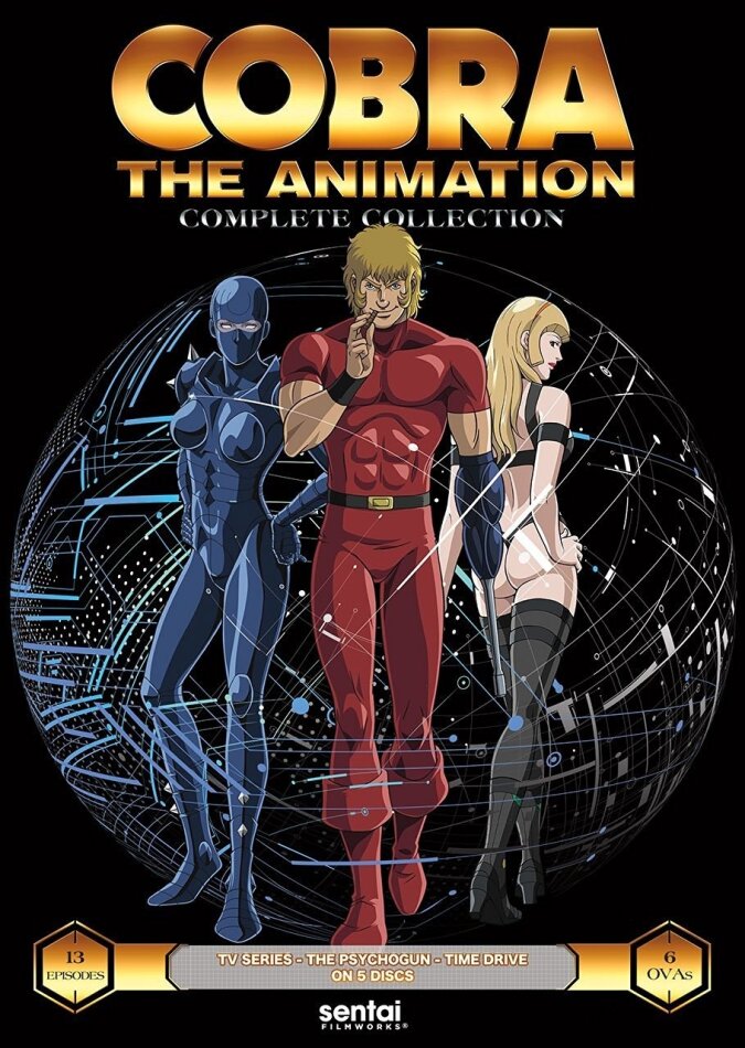 Cobra The Animation - Cobra The Animation (5PC) 5 DVDs - English - DVD