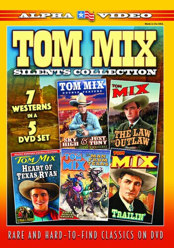 Tom Mix Silents Collection n/b, 5 DVD
