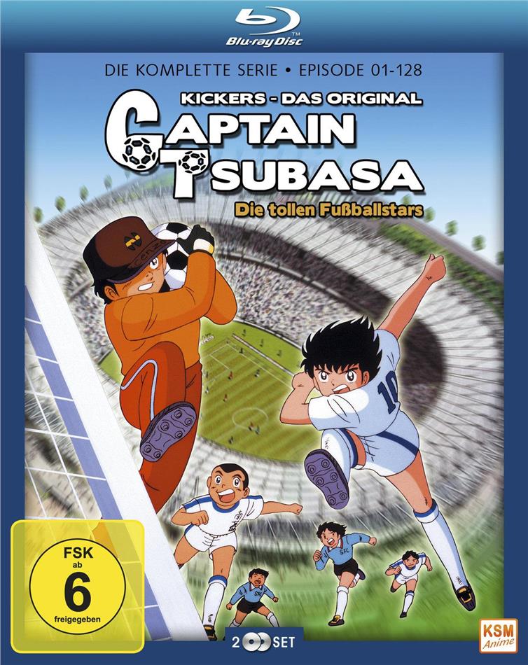 Captain Tsubasa - Die tollen Fussballstars - Die komplette Serie 2 Blu-rays