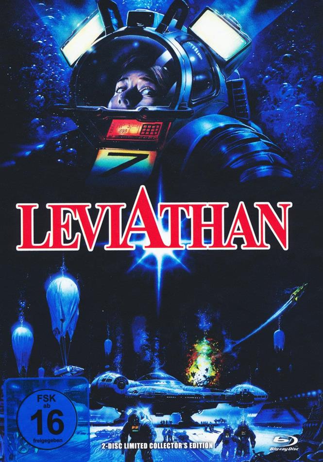 Leviathan (1989) Cover A, Limited Collector's Edition, Mediabook, Blu-ray + DVD