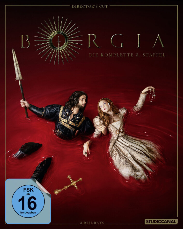Borgia - Staffel 3 Director's Cut, 3 Blu-rays
