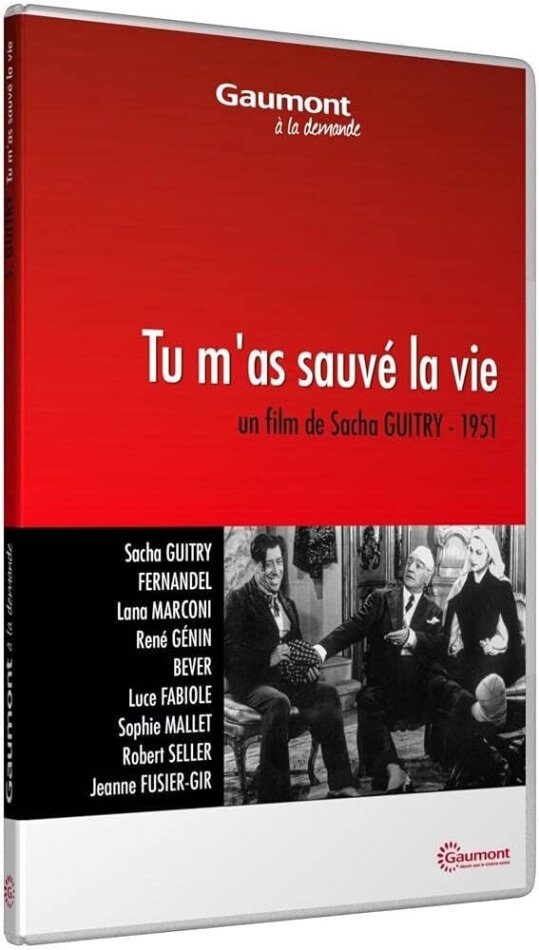 Tu m'as sauvé la vie (1950) Collection Gaumont à la demande, n/b