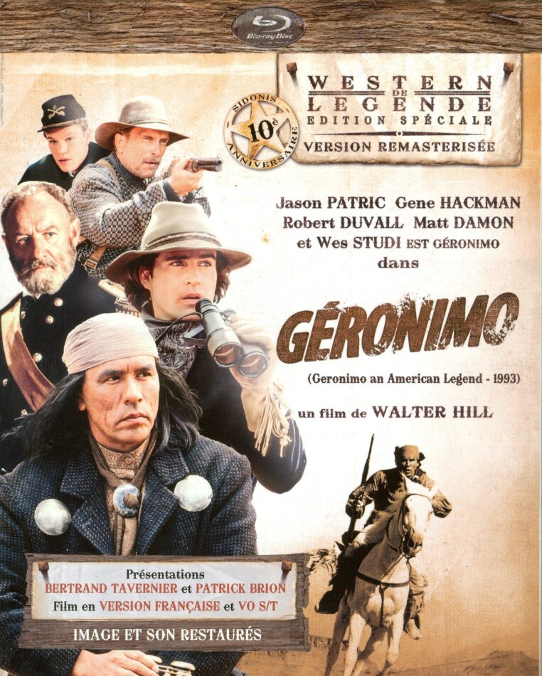 Geronimo (1993) Western de Legende, Version Remasterisée, Édition Spéciale