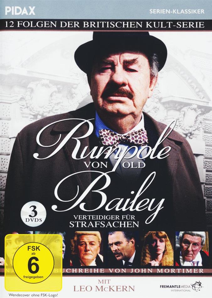 Rumpole von Old Bailey - Verteidiger für Strafsachen - 12 Folgen der britischen Kult-Serie Pidax Serien-Klassiker, 3 DVDs