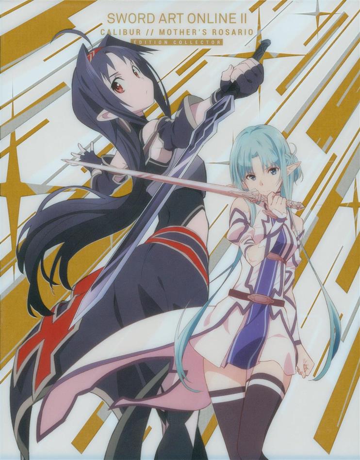 Sword Art Online II - Saison 2.2 - Arc 2: Calibur / Arc 3: Mother's Rosario Édition Collector, 2 Blu-ray