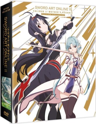 Sword Art Online II - Saison 2.2 - Arc 2: Calibur / Arc 3: Mother's Rosario (Guidebook, &Eacute;dition Collector, 3 DVD)