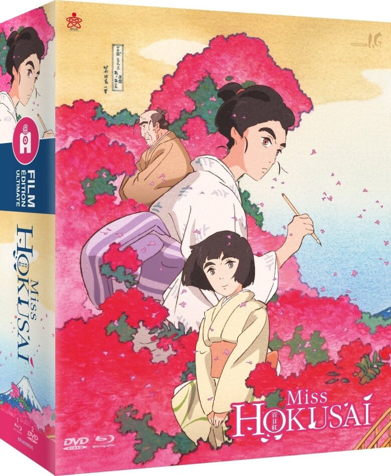 Miss Hokusai (2015) Édition Ultime, Blu-ray + 2 DVD + Livre