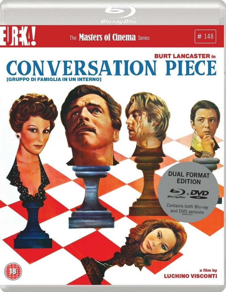 Conversation Piece (1974) Eureka!, Masters of Cinema, Blu-ray + DVD