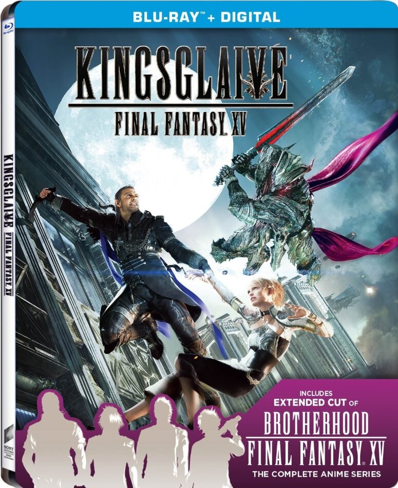 Kingsglaive - Final Fantasy XV (2016) Steelbook, 2 Blu-rays