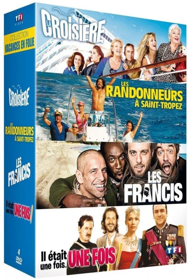 Collection Vacances en folie 4 DVD
