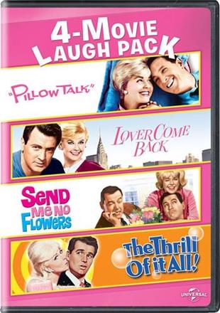 Pillow Talk / Lover Come Back / Send Me No Flowers / The Thrill Of It All 4-Movie Laugh Pack, 2 DVD
