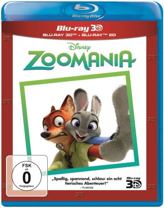 Zoomania (2016) (Blu-ray 3D + Blu-ray)