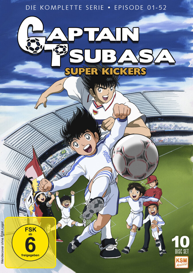 Captain Tsubasa - Super Kickers - Die komplette Serie 10 DVDs