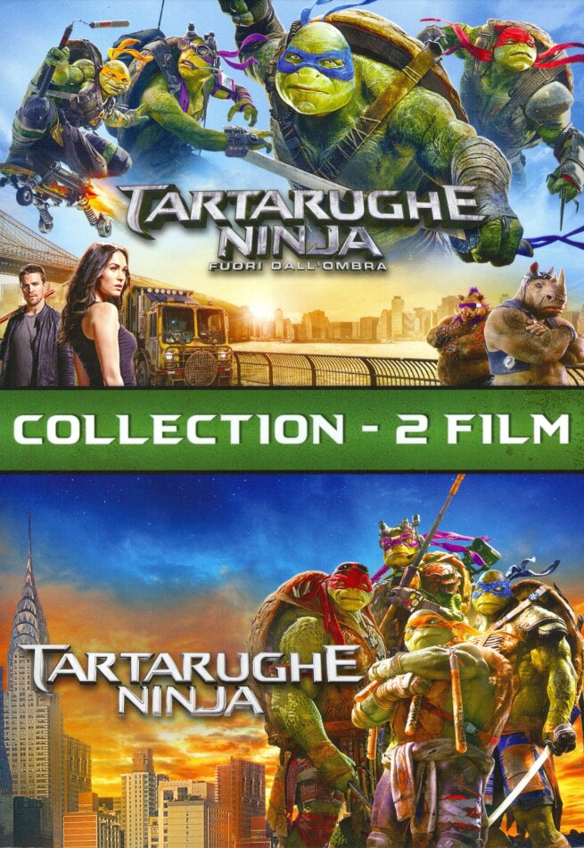 Tartarughe Ninja / Tartarughe Ninja 2 - Fuori dall'ombra 2 DVDs