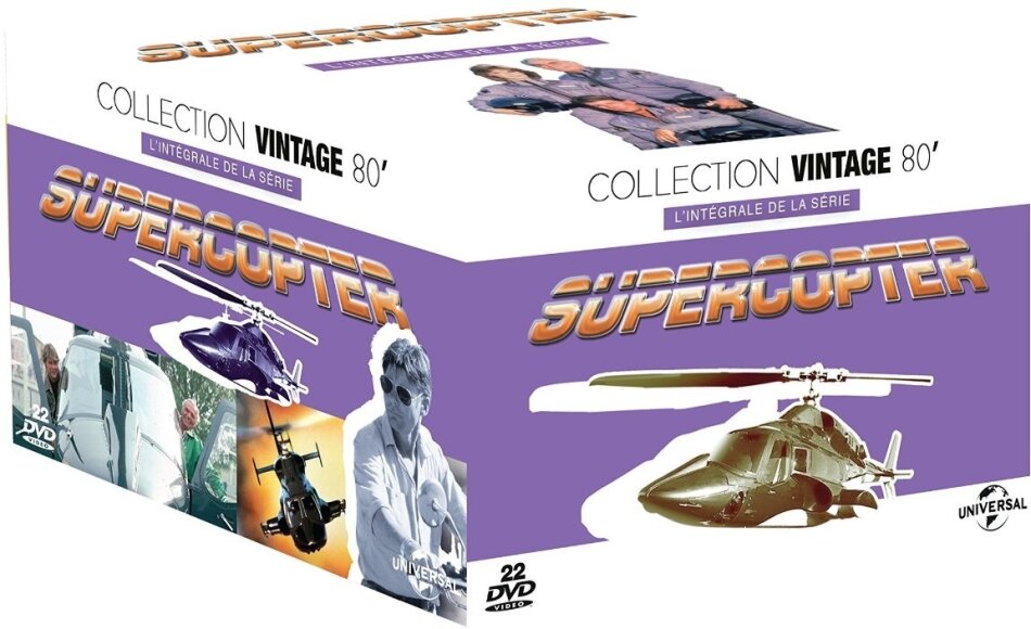 Supercopter - L'intégrale de la série Collection Vintage 80', 22 DVDs