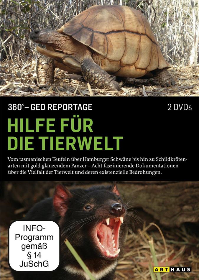 Hilfe für die Tierwelt - 360° - GEO Reportage 2 DVDs