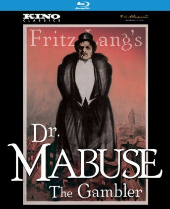 Dr. Mabuse - The Gambler (1922) (Kino Classics, s/w, 2 Blu-rays)