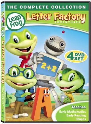 Leapfrog Letter Factory Adventures 4 DVDs