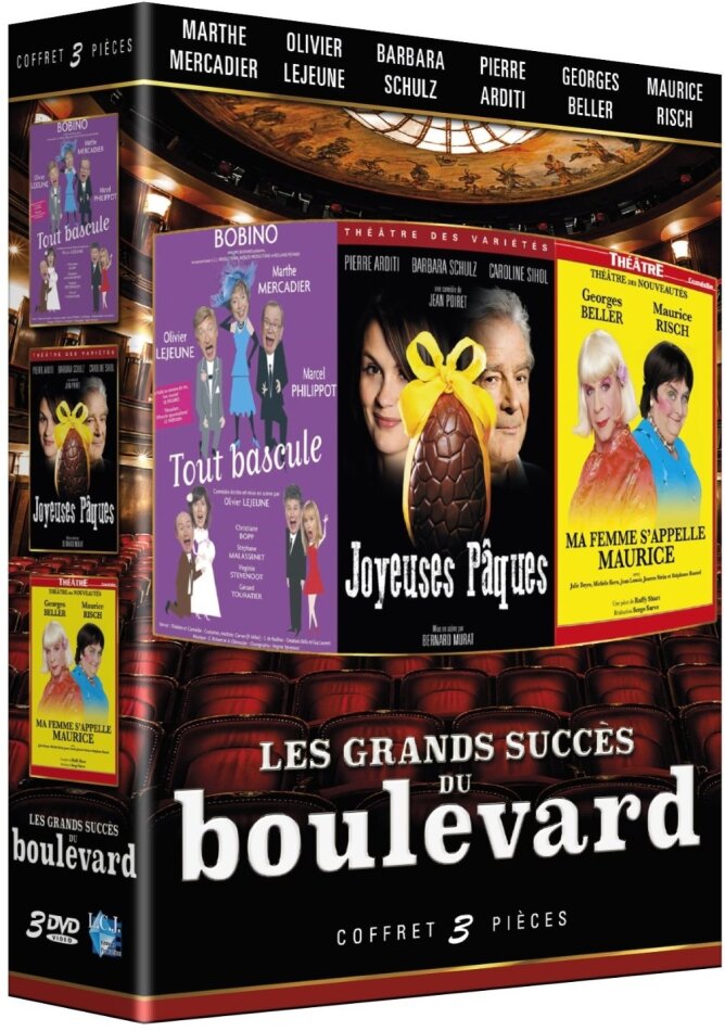 Les grands succés du Boulevard 3 DVD