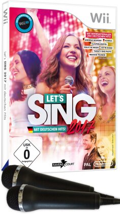 Let's Sing 2017 + Deutsche Hits - inkl. 2 Mikros