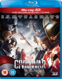 Captain America 3 - Civil War (2016) Blu-ray 3D + Blu-ray