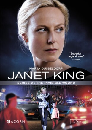Janet King - Series 2: The Invisible Wound 3 DVDs