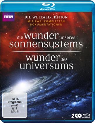 Die Wunder unseres Sonnensystems / Wunder des Universums (BBC, 2 Blu-rays)