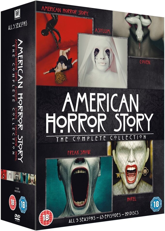 American Horror Story - Seasons 1-5 20 DVDs