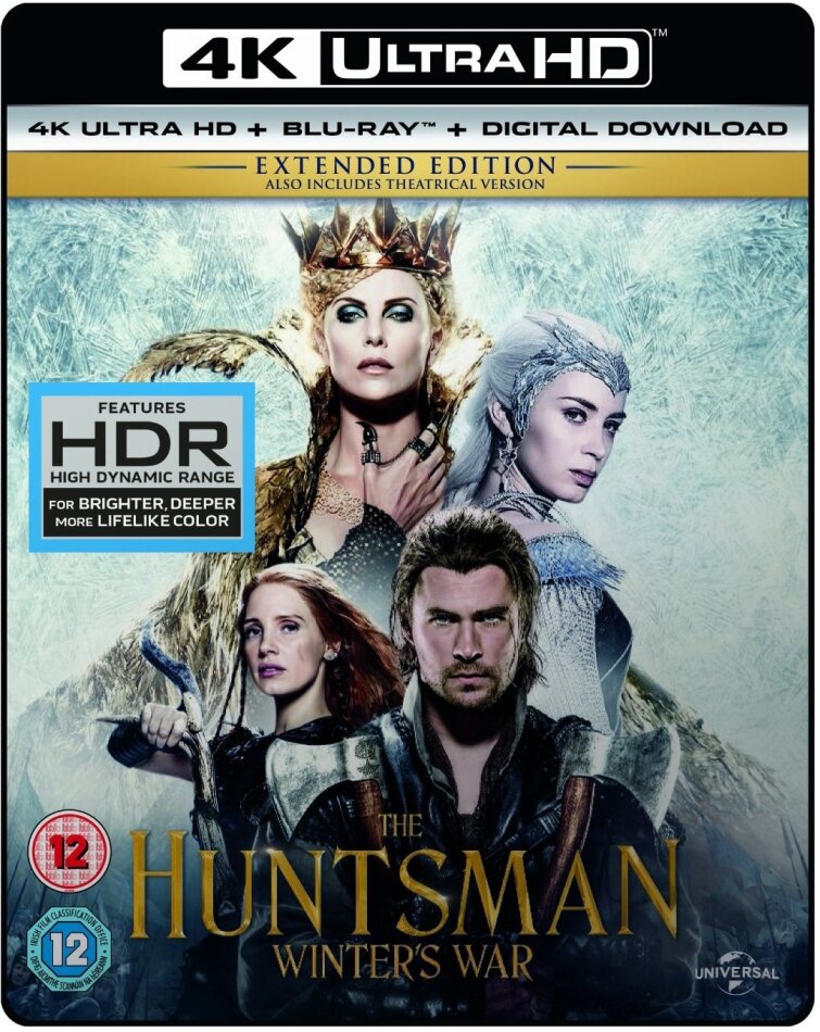 The Huntsman - Winter's War (2016) 4K Ultra HD + Blu-ray
