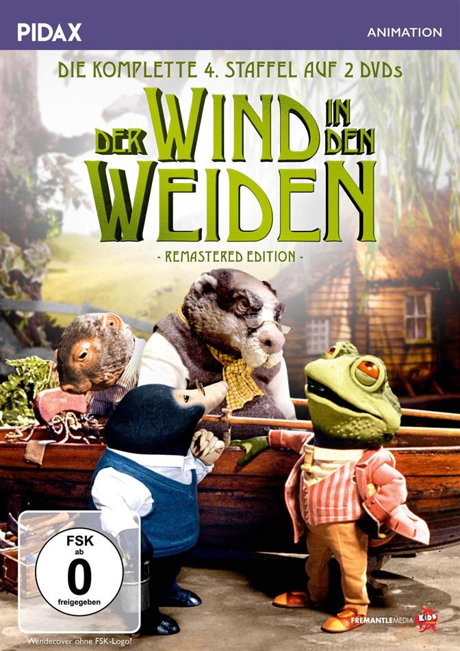 Der Wind in den Weiden - Staffel 4 Pidax Animation, Remastered, 2 DVDs