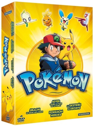 Pok&eacute;mon - Coffret 4 films (4 DVD)