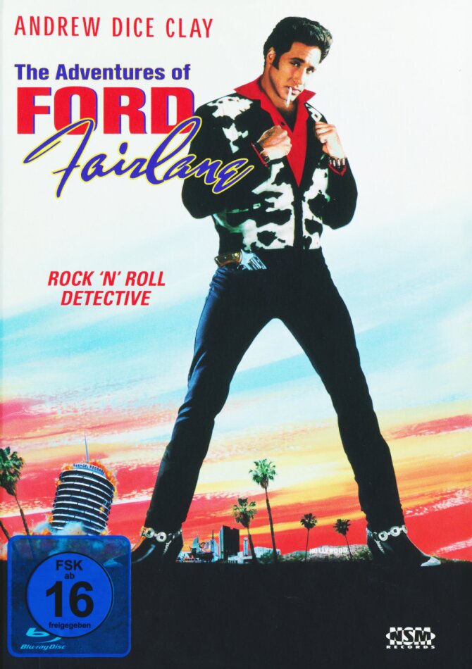 The Adventures of Ford Fairlane (1990) Cover A, Limited Edition, Uncut, Mediabook, Blu-ray + DVD