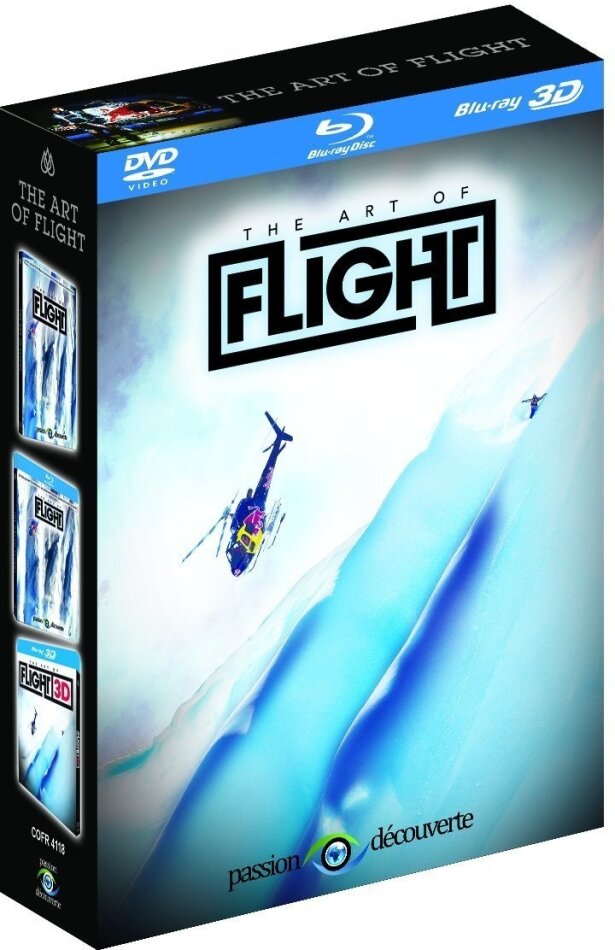 The Art of Flight (2011) Red Bull Media House, Blu-ray 3D (+2D) + Blu-ray + DVD