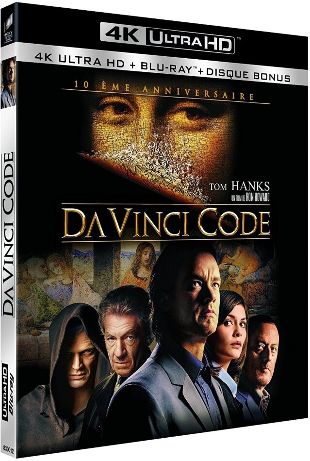 Da Vinci Code (2006) 4K Ultra HD + 2 Blu-rays