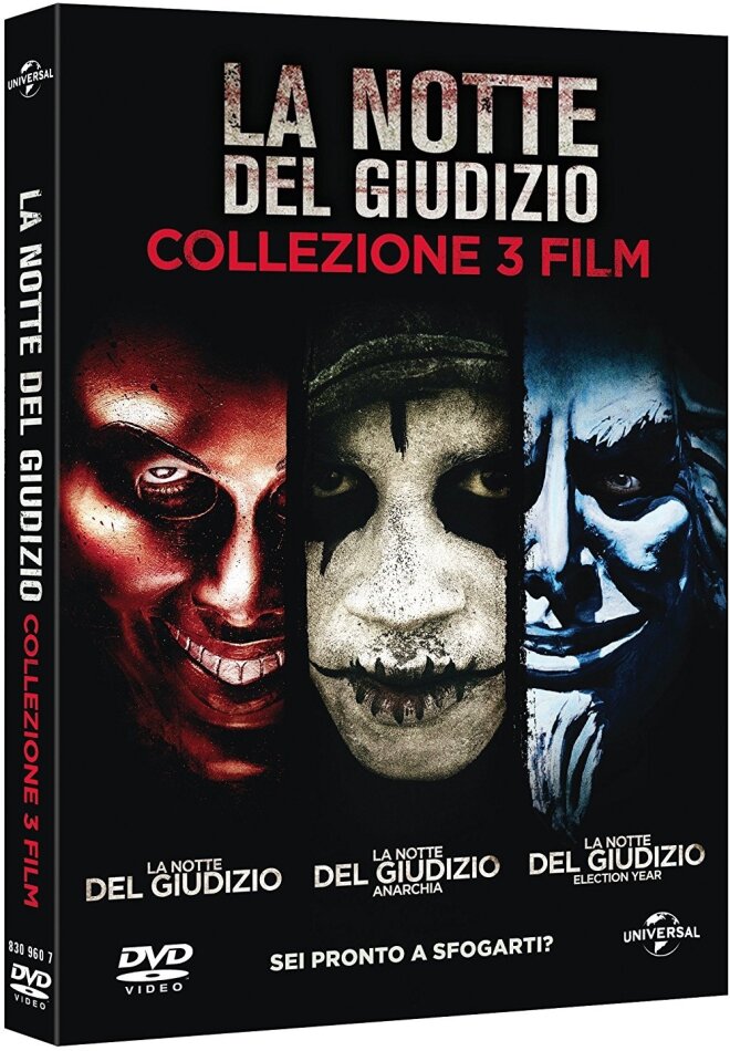 La notte del giudizio - Collezione 3 Film 3 DVD