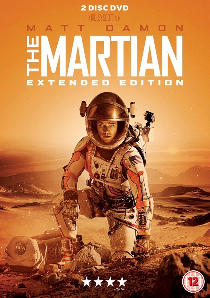 The Martian (2015) Extended Edition, 2 DVDs