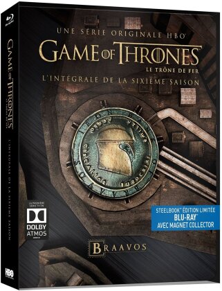 Game of Thrones - Saison 6 (&Eacute;dition Limit&eacute;e, Steelbook, avec Magnet Collector, 4 Blu-ray)