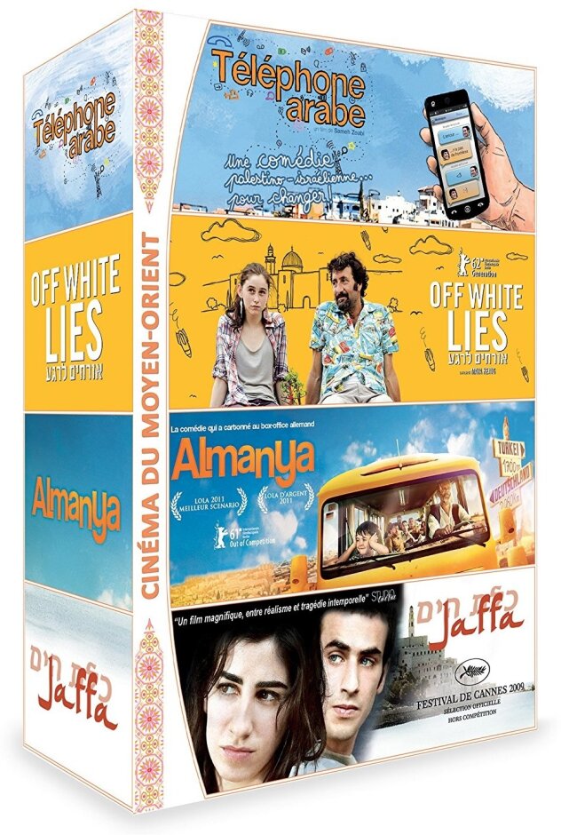 Cinéma du Moyen-Orient - Téléphone arabe / Off white Lies / Almanya / Jaffa Cofanetto, 4 DVD
