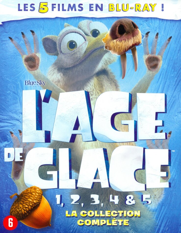 L'âge de Glace - La collection complète 5 Blu-ray