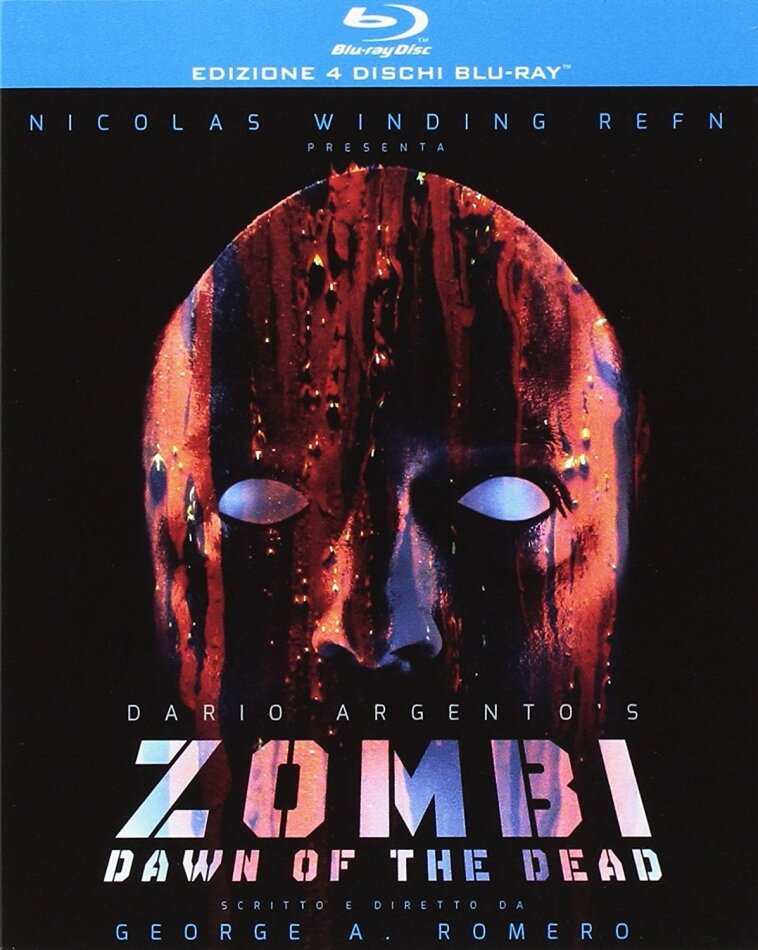 Zombi - Dawn of the Dead (1978) European Cut, Theatrical Version, Extended Version, Edizione Limitata, 4 Blu-ray