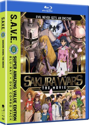 Sakura Wars - The Movie S.A.V.E. - Super Amazing Value Edition, Blu-ray + DVD