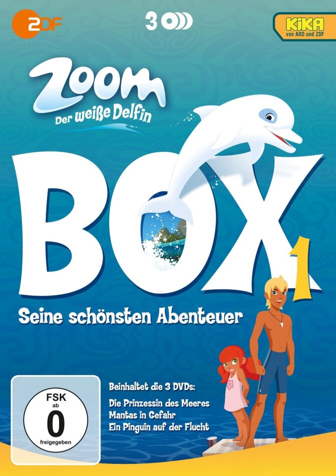 Zoom - Der Weisse Delfin - Box 1 - Seine schönsten Abenteuer 3 DVDs