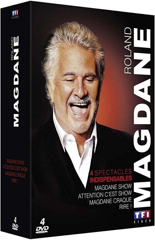 Roland Magdane Box, 4 DVDs
