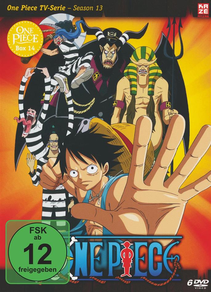 One Piece - TV Serie - Box 14 6 DVDs