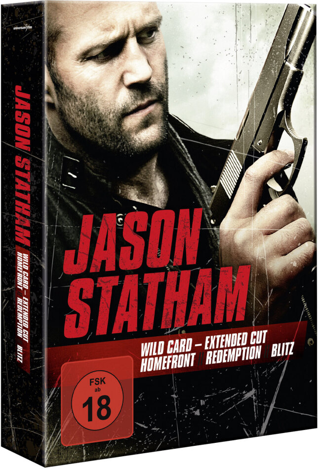 Jason Statham - Wild Card / Homefront / Redemption / Blitz 4 DVDs