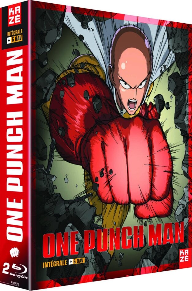 One Punch Man - Intégrale + 6 OAV, Édition Collector, 2 Blu-ray