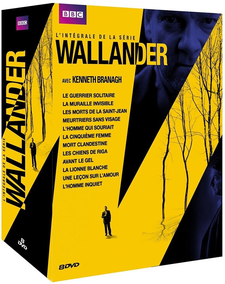 Wallander - Saison 1-4 BBC, 8 DVD