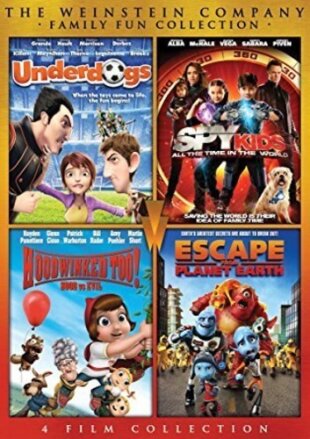 Spy Kids 4 / Hoodwinked Too! Hood vs. Evil / Escape From Planet Earth - Family Fun Collection 4 DVD