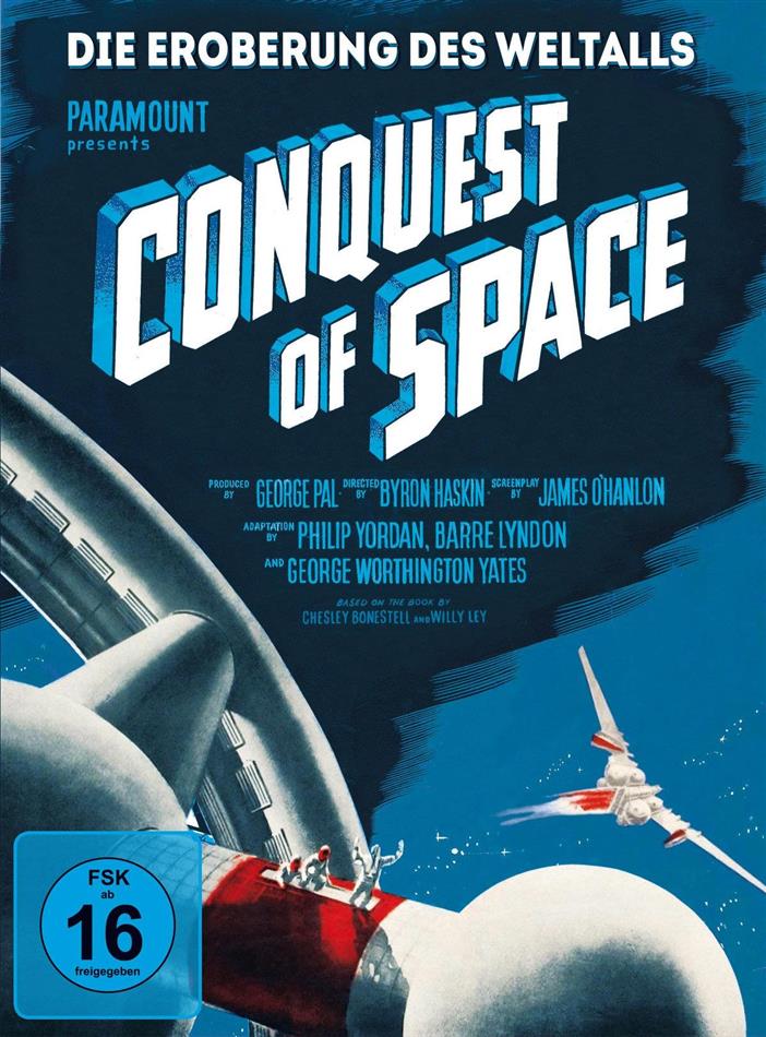 Die Eroberung des Weltalls - Conquest of Space (1955) Mediabook, Limited Edition, Blu-ray + DVD