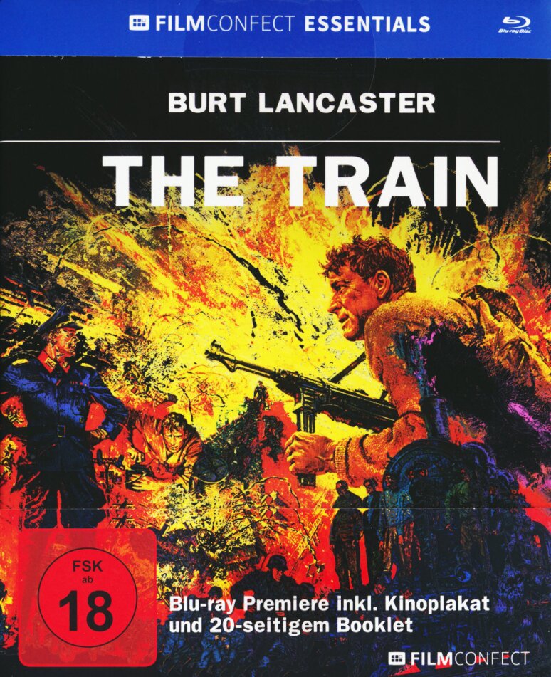 The Train (1964) Filmconfect Essentials, s/w, Mediabook